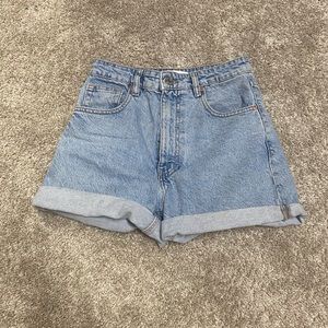 Zara Mom Jean Shorts